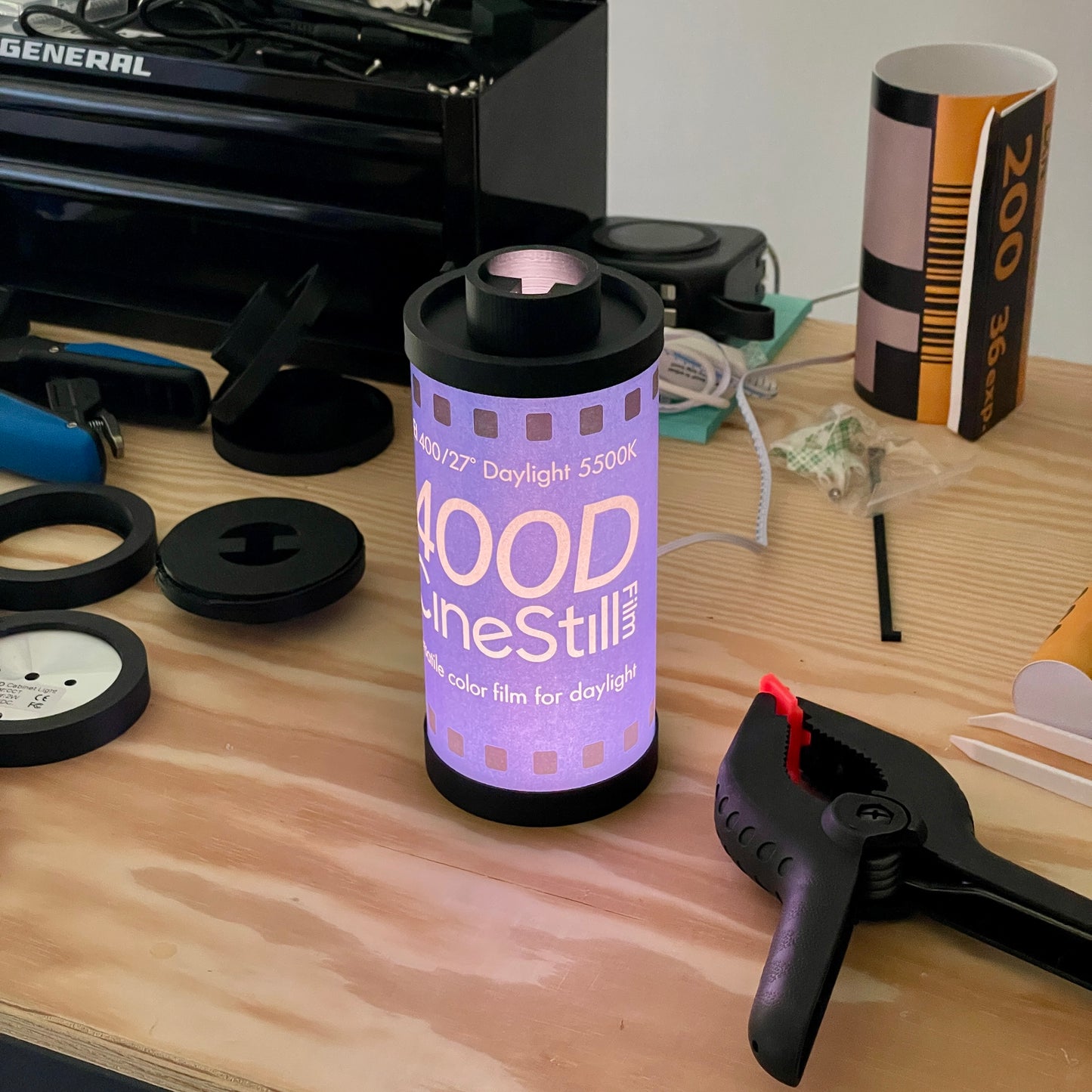 CineStill 400D Film Lamp