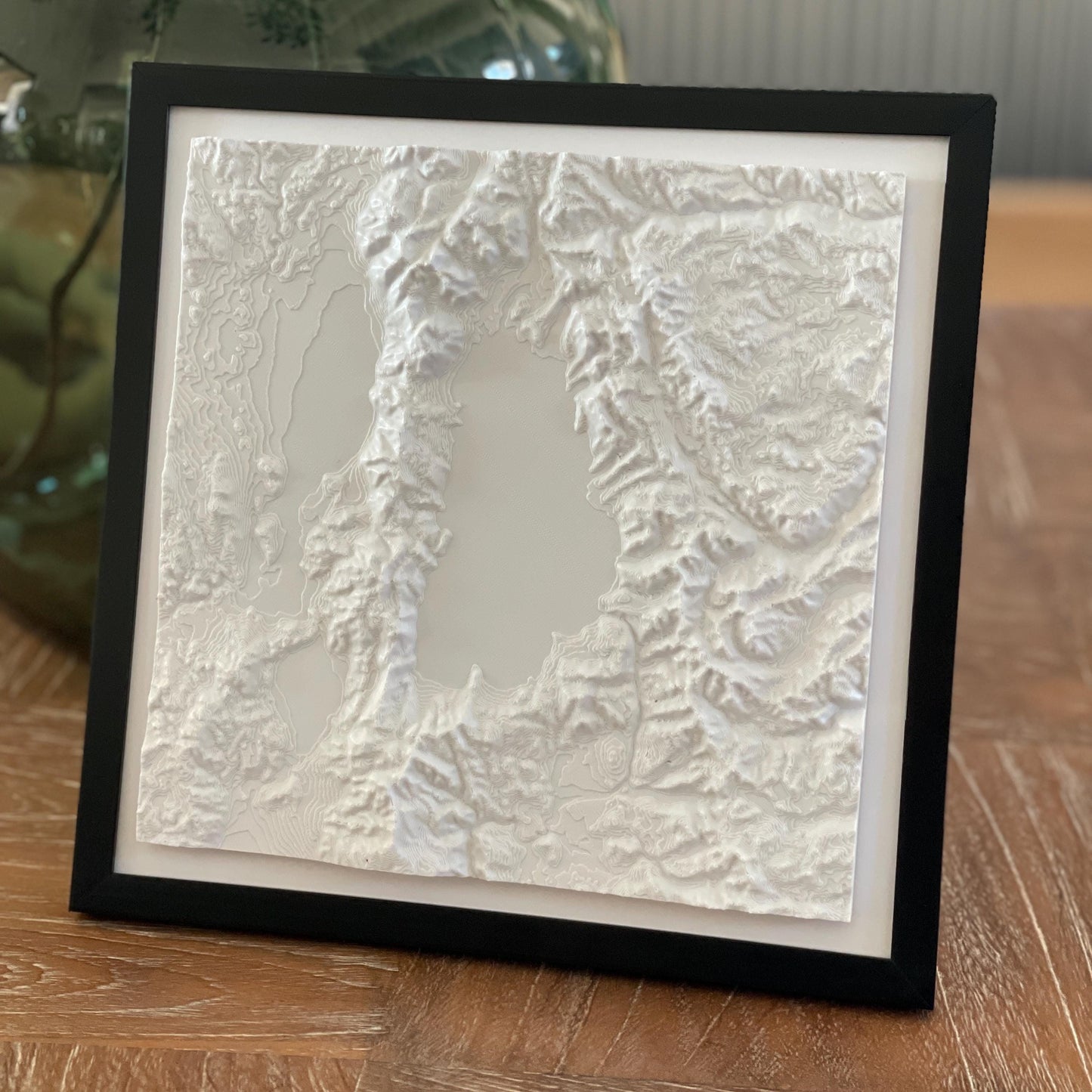 Lake Tahoe 3D Topographic Map