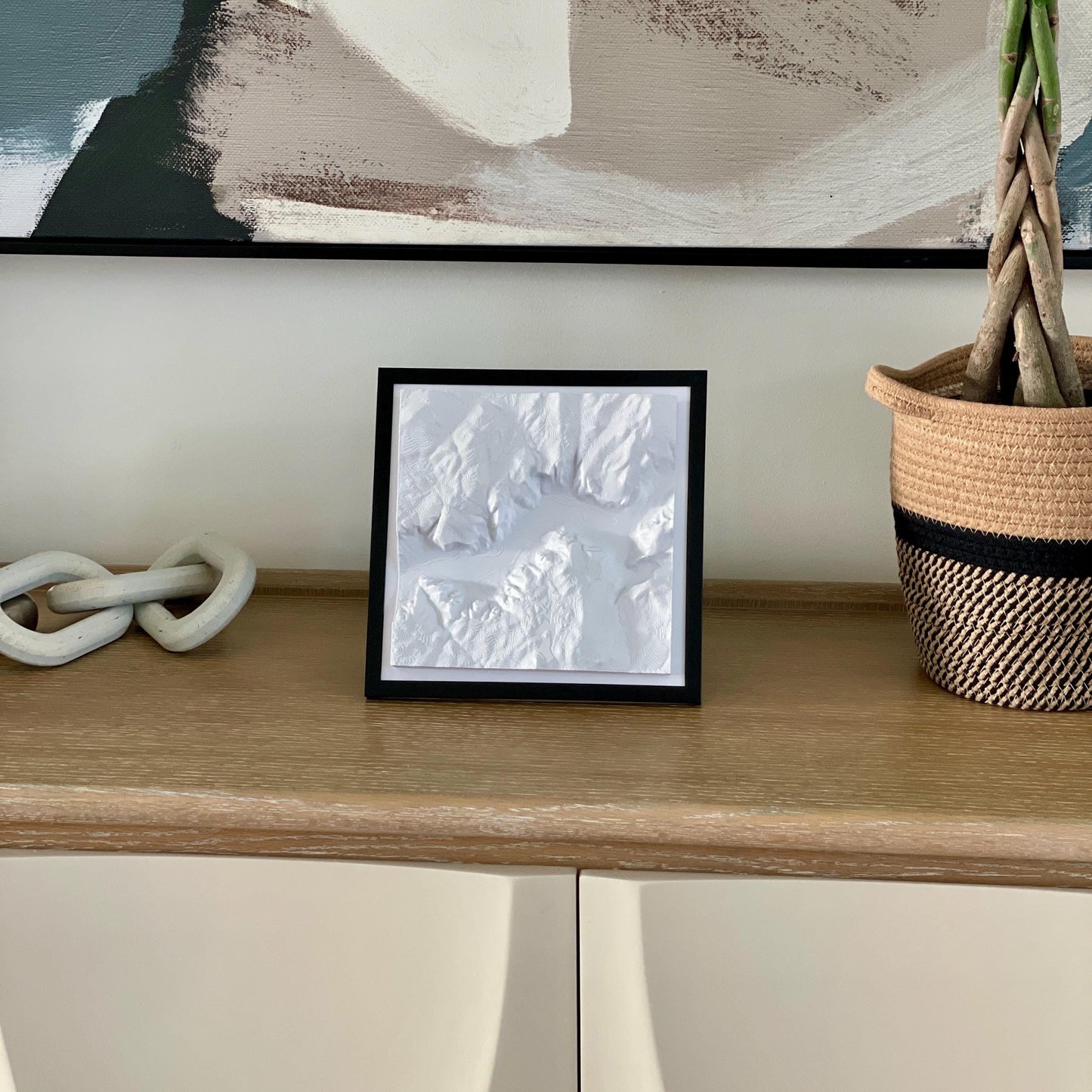 Yosemite Valley 3D Topographic Map