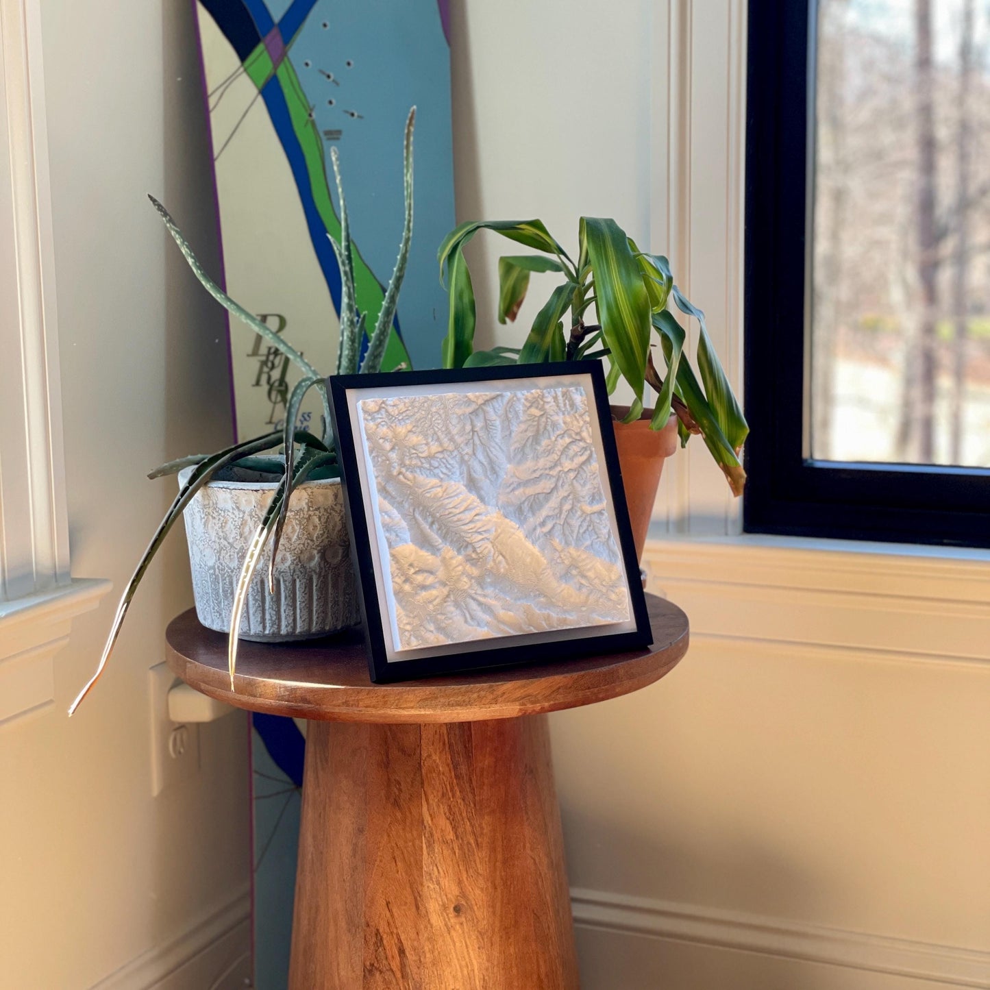 Grandfather Mountain 3D Topographic Map