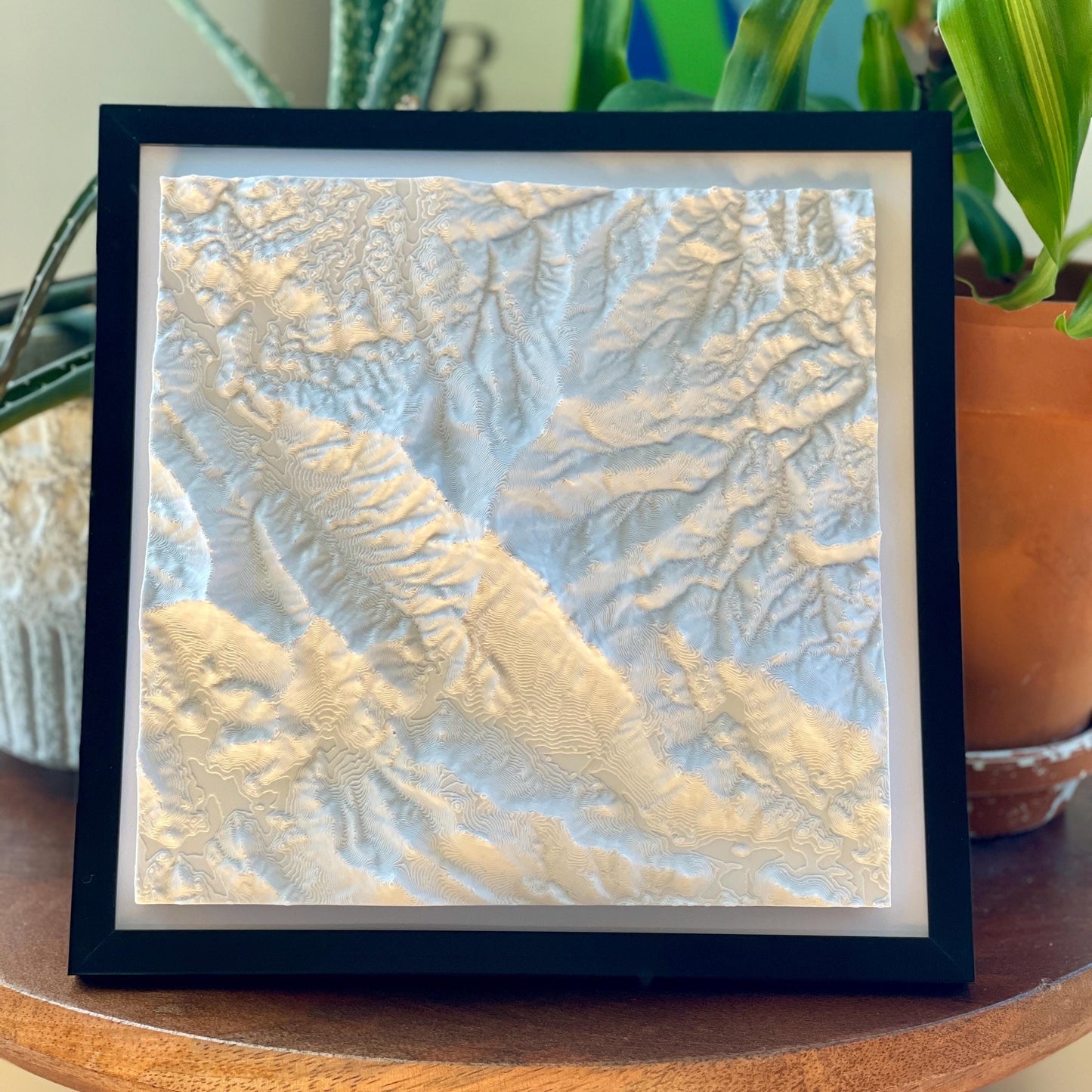Grandfather Mountain 3D Topographic Map